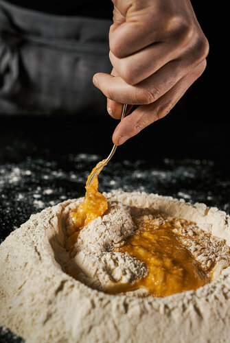 ravioli in the making