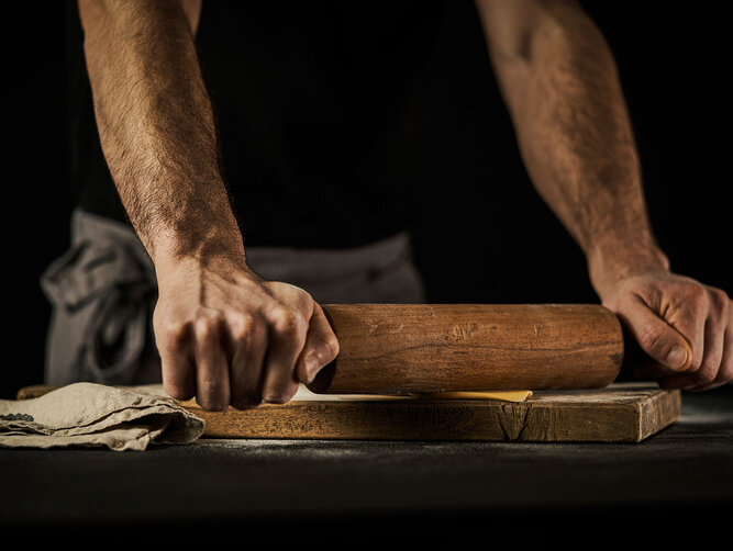 ravioli in the making